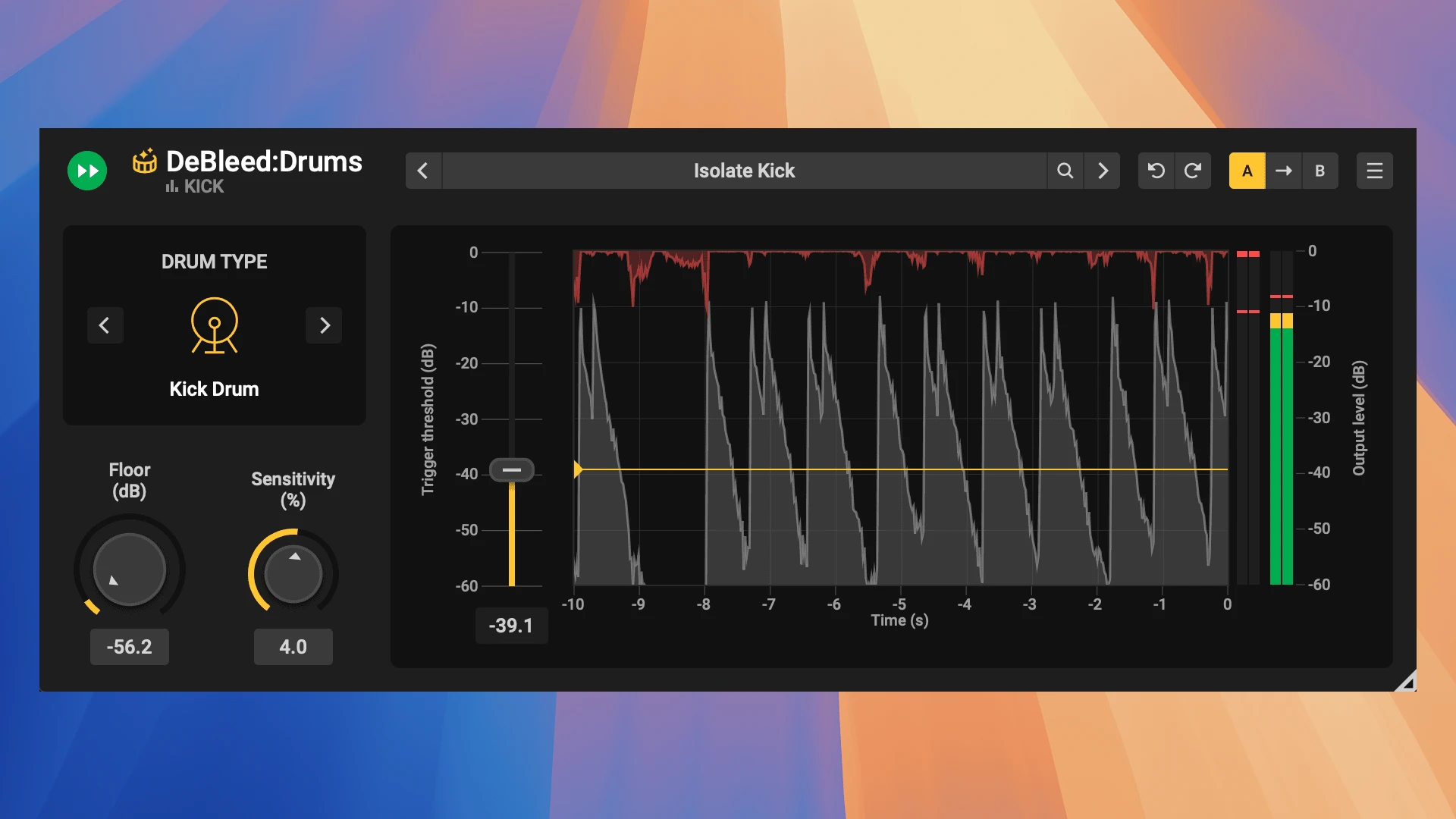 Acon Digital DeBleed Drums screenshot 1